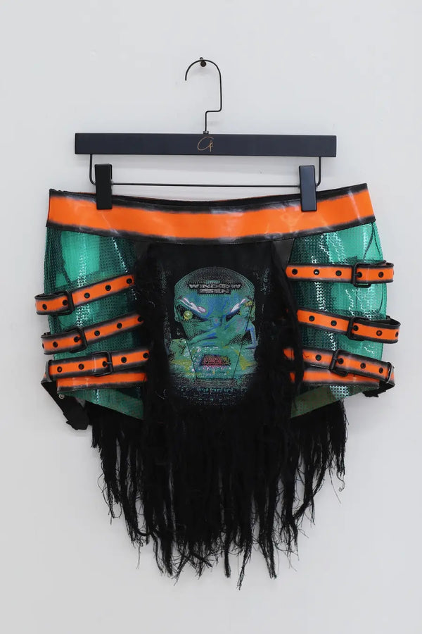 WINDOWSEN 24 Spring/Summer TPU bondage skirt WDS-24S007-GN